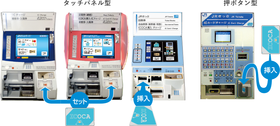 タッチパネル型・押しボタン型