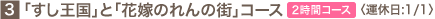 3.�u���������v�Ɓu�ԉł̂��̊X�v�R�[�X�q�^�x��:1/1�r