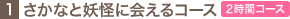1.�����ȂƗd���ɉ��R�[�X�q2���ԃR�[�X�r