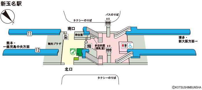 新玉名駅 構内図 Jrおでかけネット