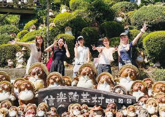 清泉女子大学甲賀市チーム集合写真