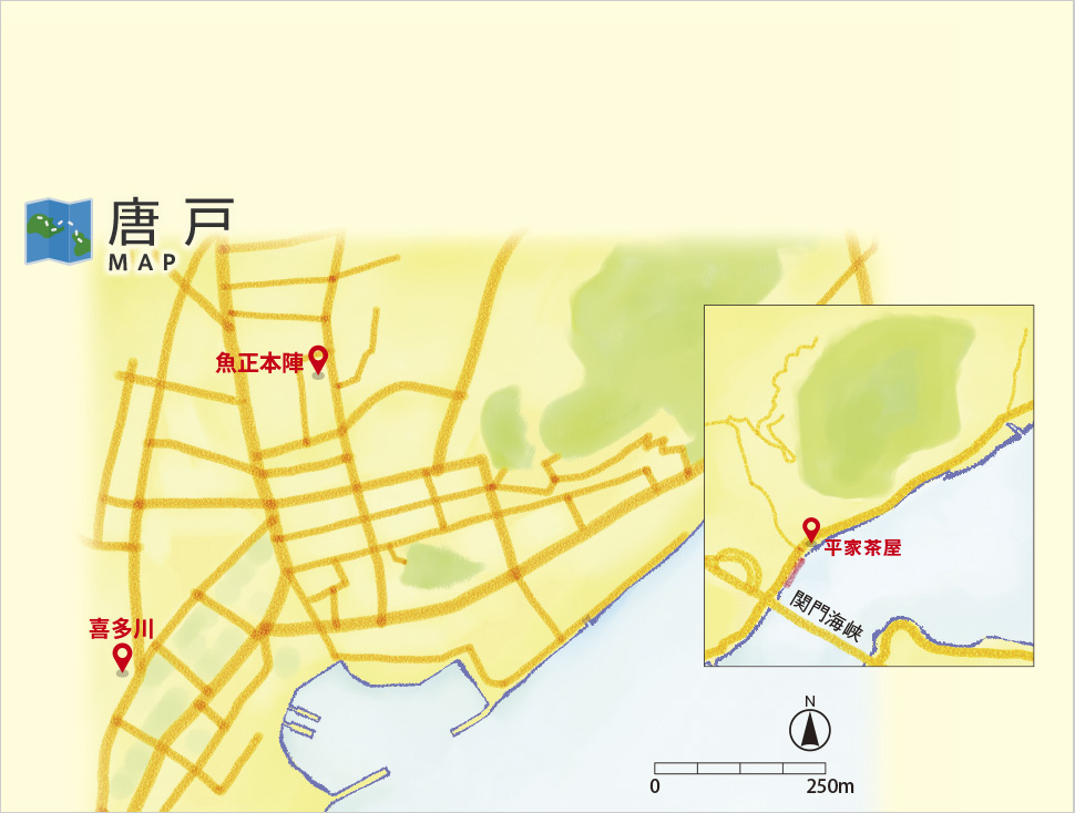 唐戸MAP