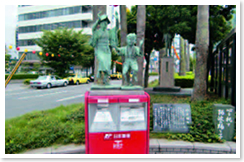 阿波おどりポスト