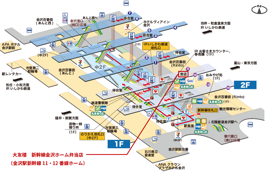 フロアマップ