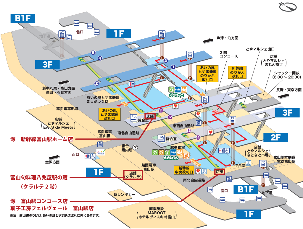 フロアマップ
