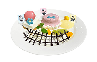 JR西日本×可哀想に！コラボプレート