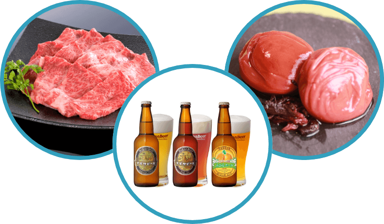 和歌山特産品コースのイメージ