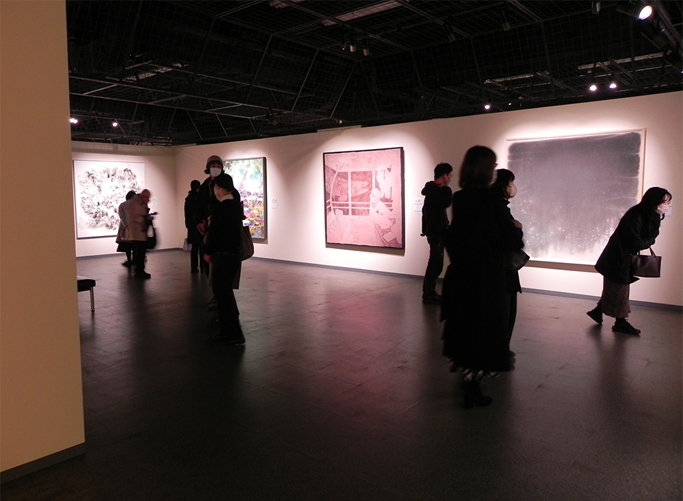 「京都日本画新展2023」開催時の様子