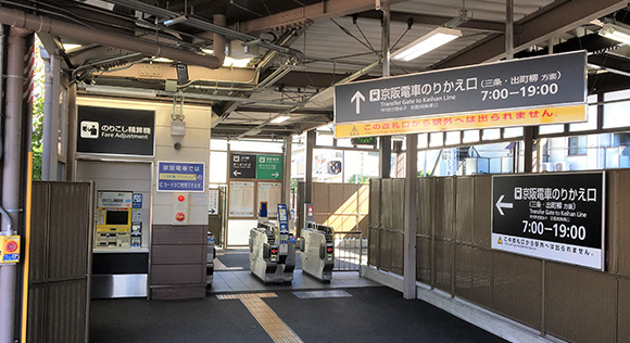 JR「東福寺駅」 