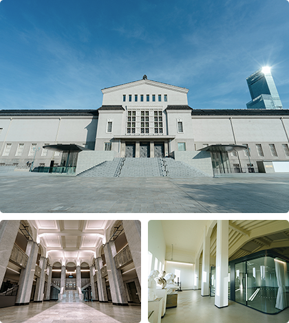 チームラボ《風の中の散逸する鳥の彫刻群》©チームラボ チームラボ《ツバキ園の呼応する小宇宙 - 液化された光の色, Sunrise and Sunset 》©チームラボ チームラボ《自立しつつも呼応する生命の森 - ユーカリ》©チームラボ