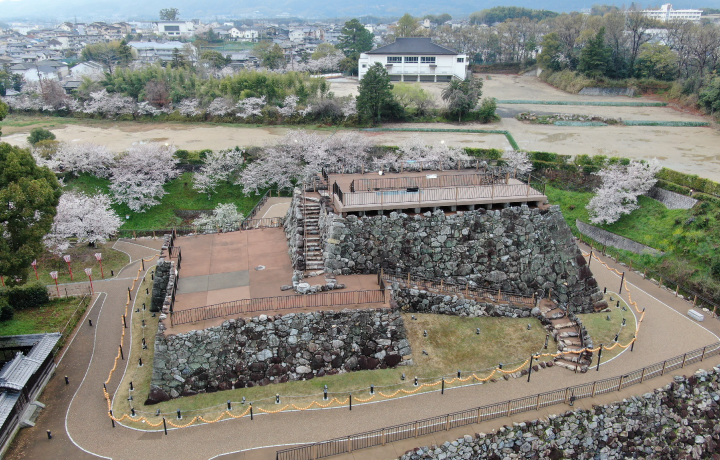 郡山城跡天守台