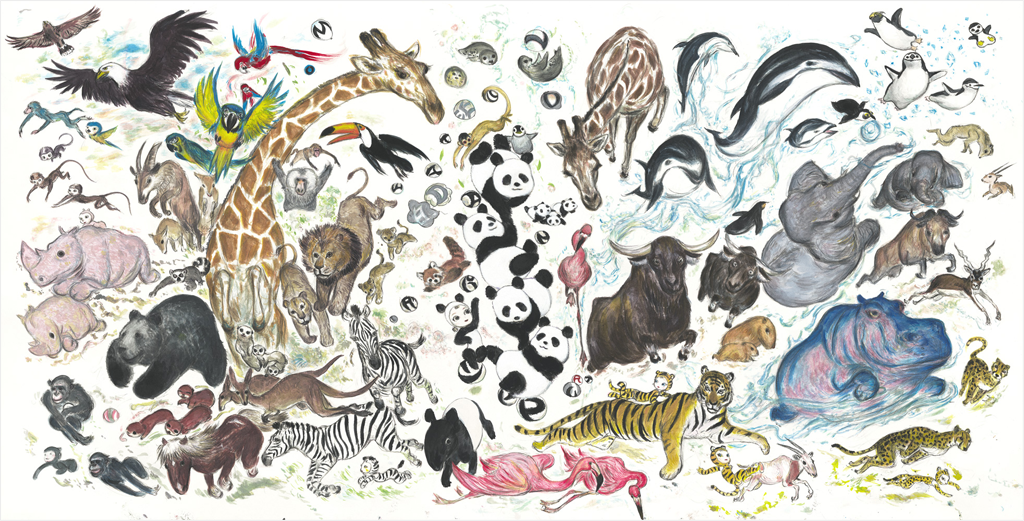 画像：天野喜孝氏書き下ろしコンセプトアート