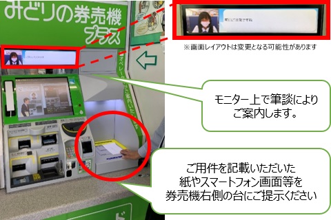 みどりの券売機プラスの写真