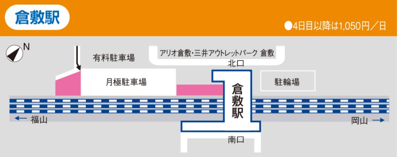 倉敷駅駐車場