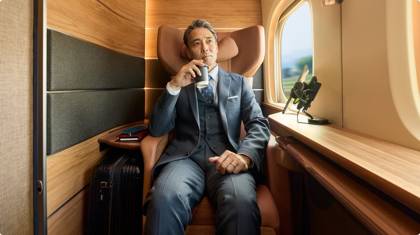 スプリームクラスの車内