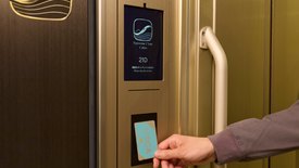 EXサービスと連携した電気錠