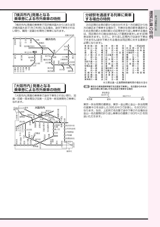 2025年11月号】JR西日本 きっぷのルール