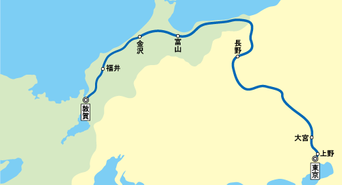 運行区間イメージ