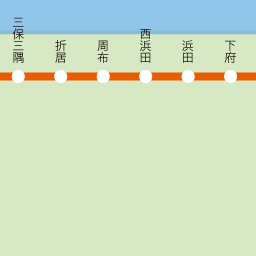 波子駅（路線図）：JRおでかけネット