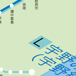 備前片上駅｜JR西日本路線図：JRおでかけネット