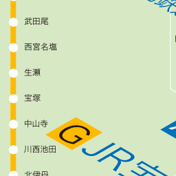 吹田駅 Jr西日本路線図 Jrおでかけネット
