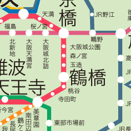 今宮駅 Jr西日本路線図 Jrおでかけネット