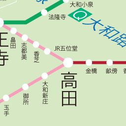 路線 図 路線 大和