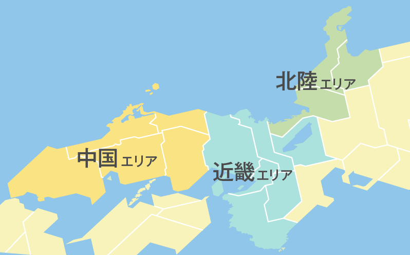 ＪＲ西日本路線図