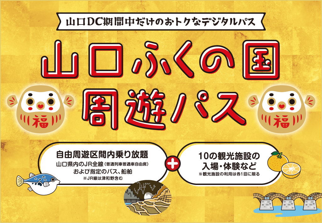 山口ふくの国周遊パス