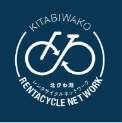 ロゴ：KITABIWAKO RENTACYCLE NETWORK 北びわ湖 レンタサイクルネットワーク