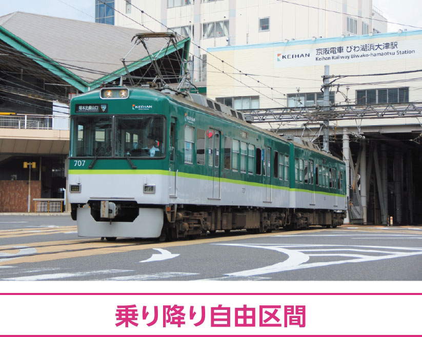 乗り降り自由区間