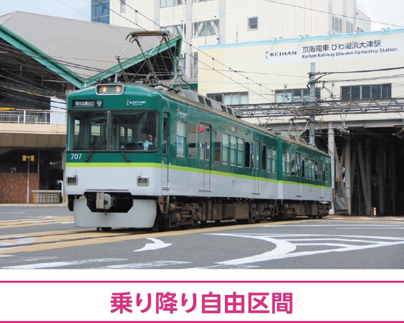 乗り降り自由区間