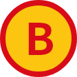 B
