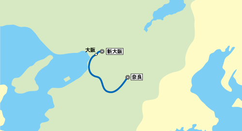 運行区間イメージ